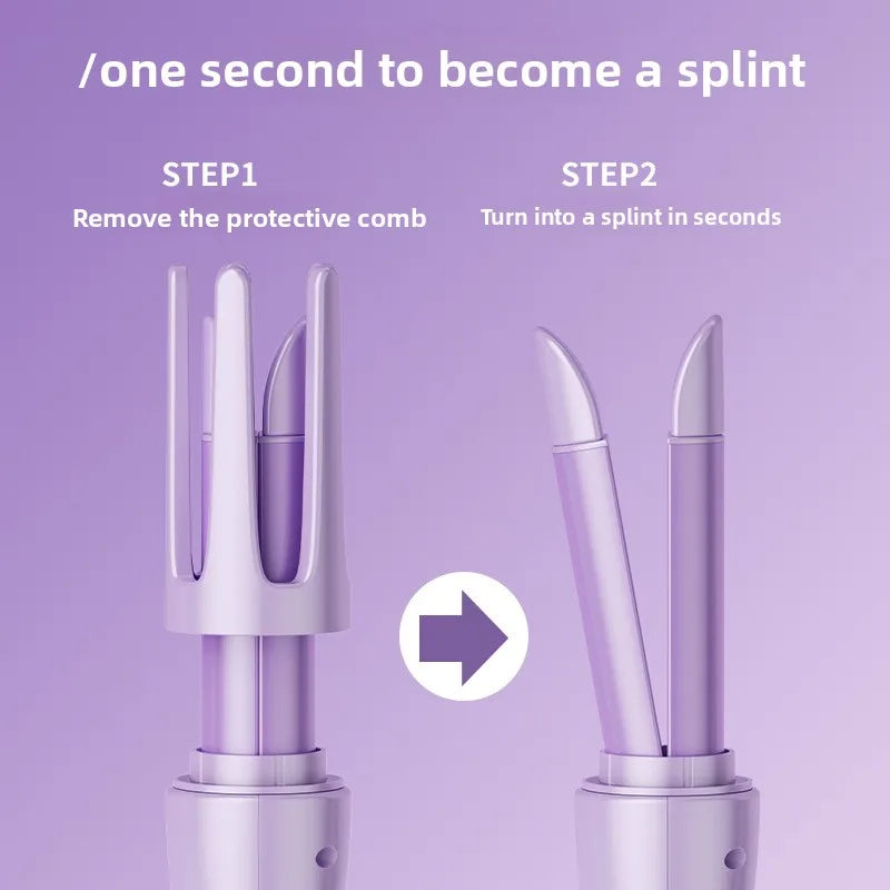 New Automatic Curling Iron Curling Straight Dual-purpose Splint Electric Rotating Curling Hair Negative Ion Comb