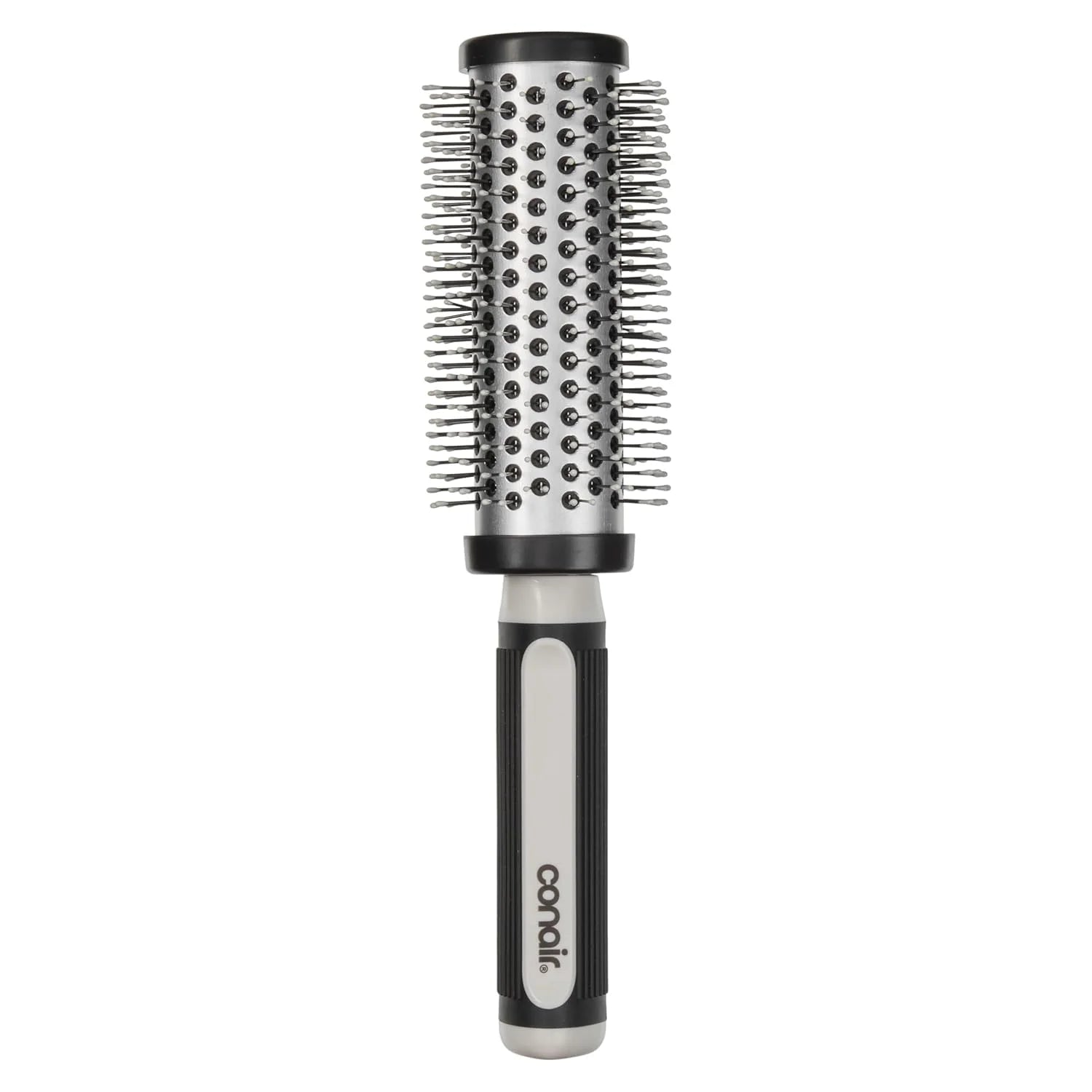 Hair dryer for professional use, ceramic-tourmaline material, gray color, with diffuser, concentrator and blowout brush, AC mot